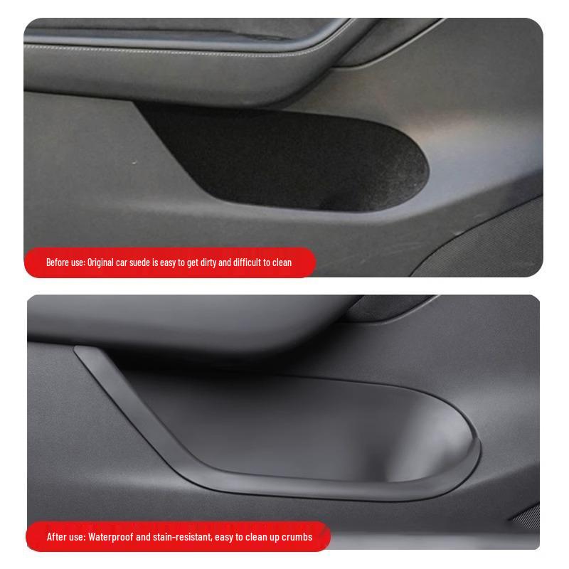 Полная оклейка дверей Tesla Model Y/3 Контейнер для хранения из ТПЭ - Аксессуар для интерьера автомобиля