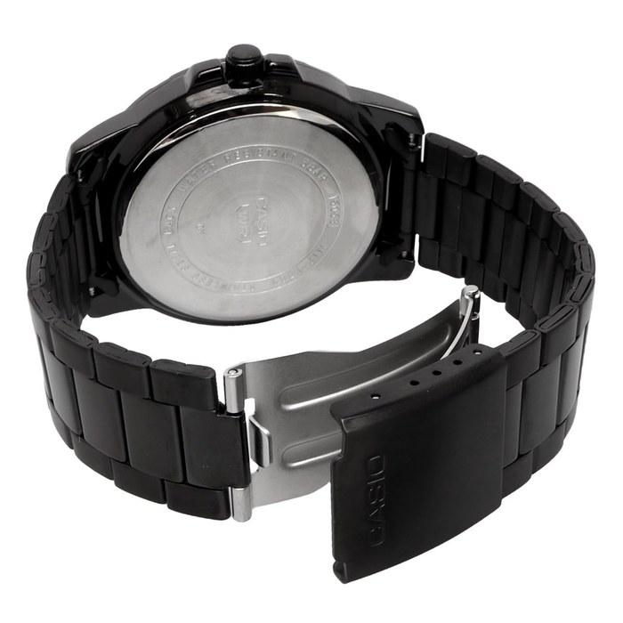 [Casio] Стандартные аналоговые кварцевые мужские часы MTP-VD01B-1BV (черный)
