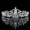 Европейские и американские свадебные тиары, ободки, для вечеринок, фестивалей, со стразами, аксессуары для волос, для танцев, хрустальные тиары