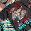 Летняя мода 2026 Модная футболка Мужская Женская Винтажный топ Baki the Grappler Футболка Baki Hanma Yujiro Hanma Baki Боксерская футболка