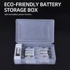 Holds 20 Cell Battery Holder with Tester Plastic Battery Container Storage Box  For Double/TribleA