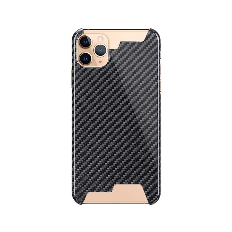Чехол из углеродного волокна для iPhone 11 Pro Max Тонкий Легкий Защитный Чехол