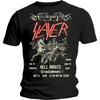 Slayer унисекс взрослая винтажная футболка с флаером