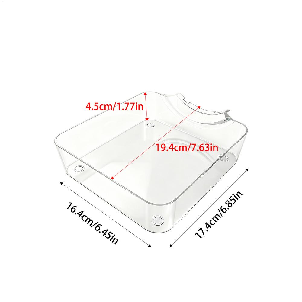 Washer Drain Pan Reusable Lint Filter Accessory with Funnel Front Load Washing Machine Drain Tray for Floor Clean Dry Floor