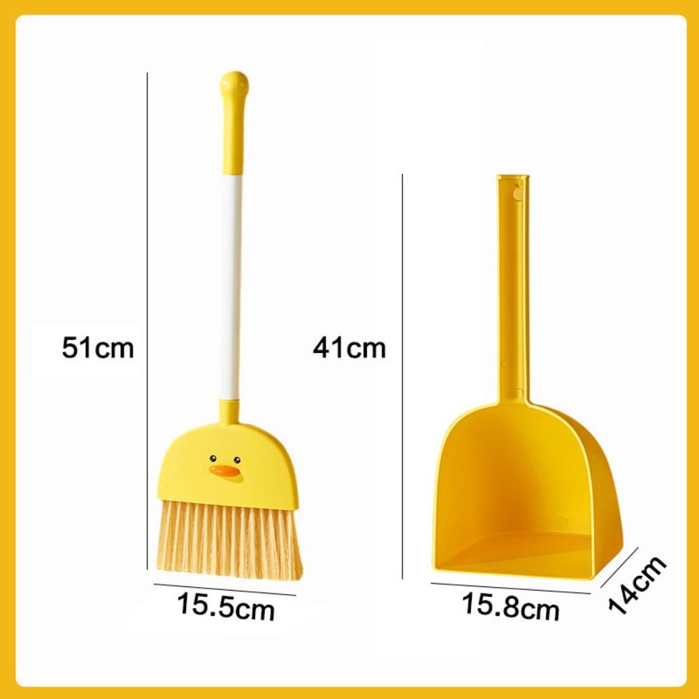 Simulation Broom Mop Set Mini Play House Toys Cleaning Broom Toy Set  Early Education Housework