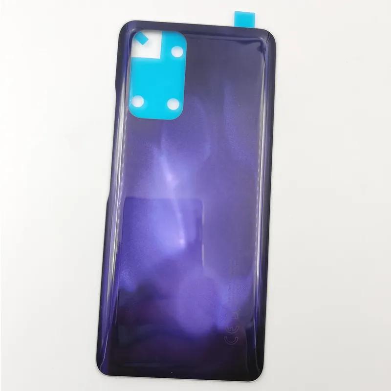 Стеклянная крышка аккумулятора для Xiaomi Redmi Note 10 Pro Max, жесткая задняя крышка, задняя дверная панель + клейкий клей, логотип