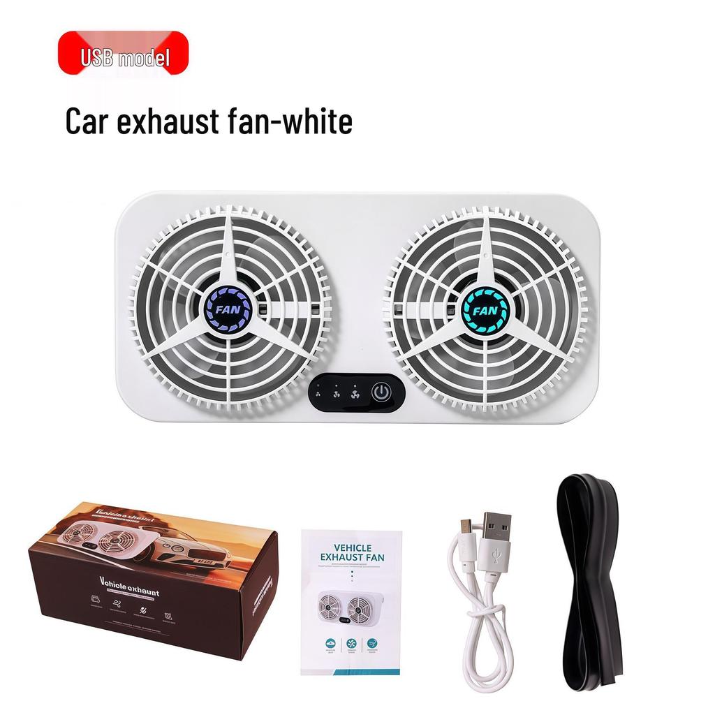 Солнечный автомобильный вентилятор для вентиляции и охлаждения