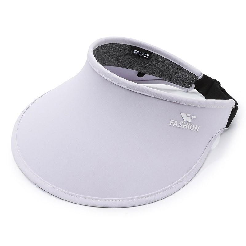 Шикарная легкая женская шляпа от солнца с открытым верхом различных цветов для стильной защиты от солнца