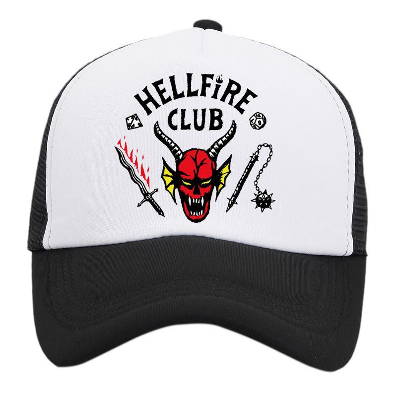 Stranger Things Thinking Cap Retro Trucker Hat With Unique Design Limited Edition Adjustable For Men Women And Kids