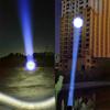 Мощный светодиодный фонарик, перезаряжаемый фонарик, тактический фонарь 1500 м, ультра мощный фонарик с зарядкой через USB