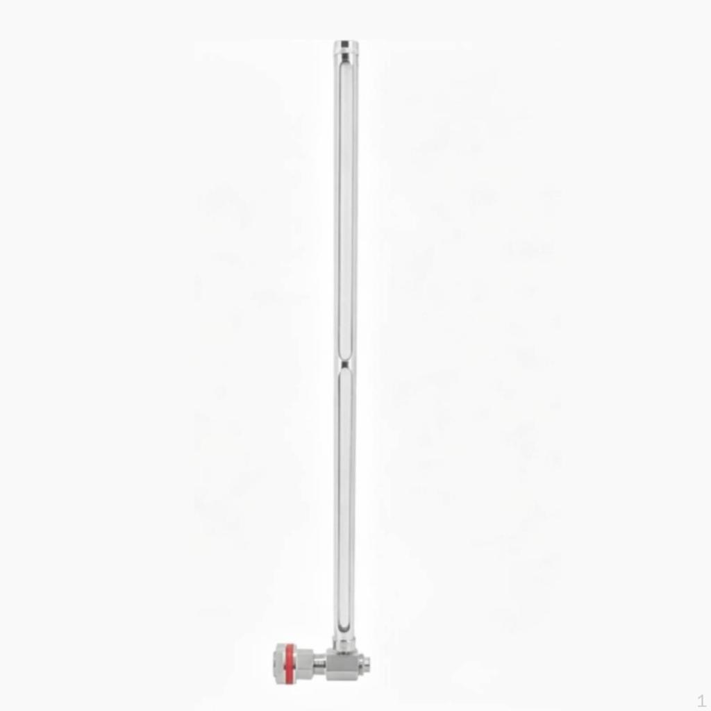 Keg Sight Glass Tube Weldless Clear Liquid Reading Beer Fermenter Gauge for Home a