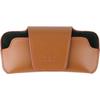 Sunglasses Holder For Car Visor Vegan Leather Glasses Case With Clip Automotive Interior Visor Accessories