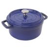 Staub Pot Pico Cocotte Round 10cm Oven Safe Bordeaux Two-handled
