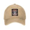 Mexican Catrina Girl Day Of The Dead Sugar Skull Denim Fabric Cap Casual Baseball Caps Hat Summer Unisex Baseball Hats