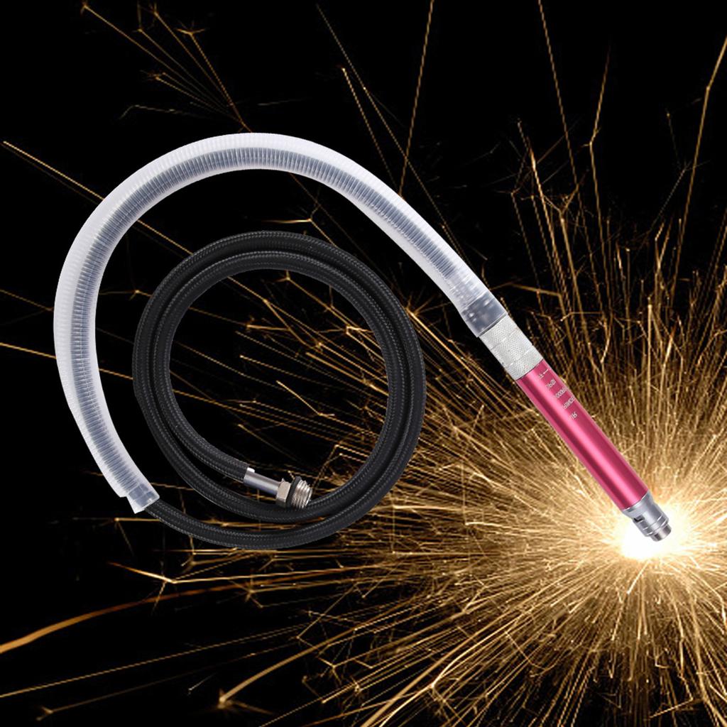 19Pcs Air Angle Die Grinder Pen Polishing Engraving Tool Pneumatic Grinding Machine 58000rpm