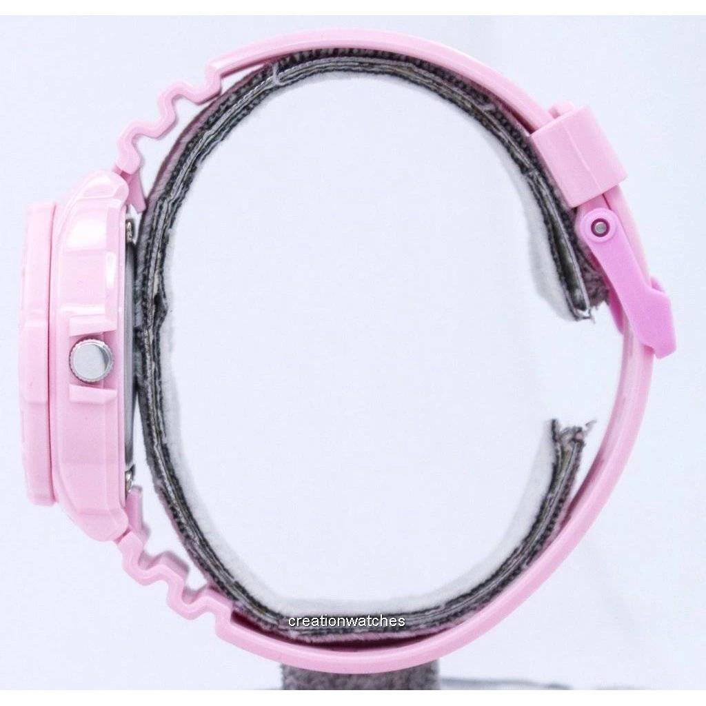 Casio Розовый ремешок из смолы LRW-200H-4B2VDF Женские часы LRW200H-4B2VDF