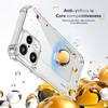 KEYSION Прозрачный противоударный чехол с усиленными углами для Nothing Phone 3A Lite, TPU+PC, прозрачная задняя крышка для Nothing 3A Lite
