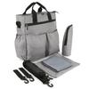 Сумка для подгузников Insular Baby Paper Nappy Bag большой емкости наклонная портативная тележка подвеска для мамы(Серый
