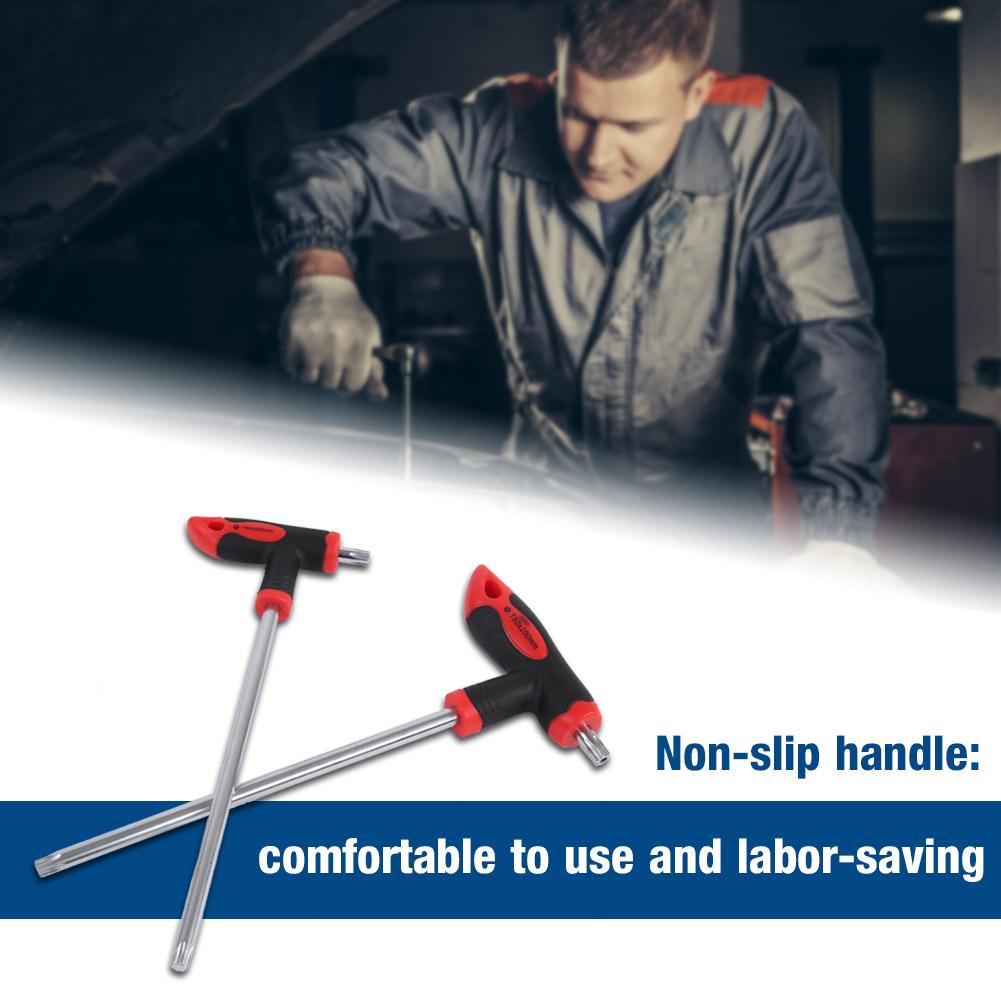 16 pcs Cr V T handle Ball End Hex Key Wrench Set & T handle Star Wrench Set