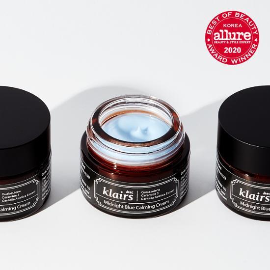 Klairs Midnight Blue успокаивающий крем 30мл