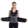 Женский спортивный корректирующий корсет, корсет с контролем живота, плоский тонкий тренажер для талии, фитнес для похудения, бесшовный сжигатель жира, рассеивание тепла, регулируемый поясной ремень