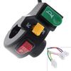 3 In1 Motorcycle Pit Bike ATV Horn Turn Signal Light Black Switch