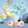 Set of 3 Baby Toys, Hand Spinners for Bathtime and Water Play, BirthdayChristmas Gift, Baby Bath Toys for 0 Years Old, Detachable Suction Cups, Sea