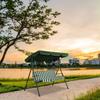 Porch Hammock Swing Awning Replacement Waterproof Rainproof Swing Chair Top Cover Canopy Garden Outdoor Sunshade Protectoer