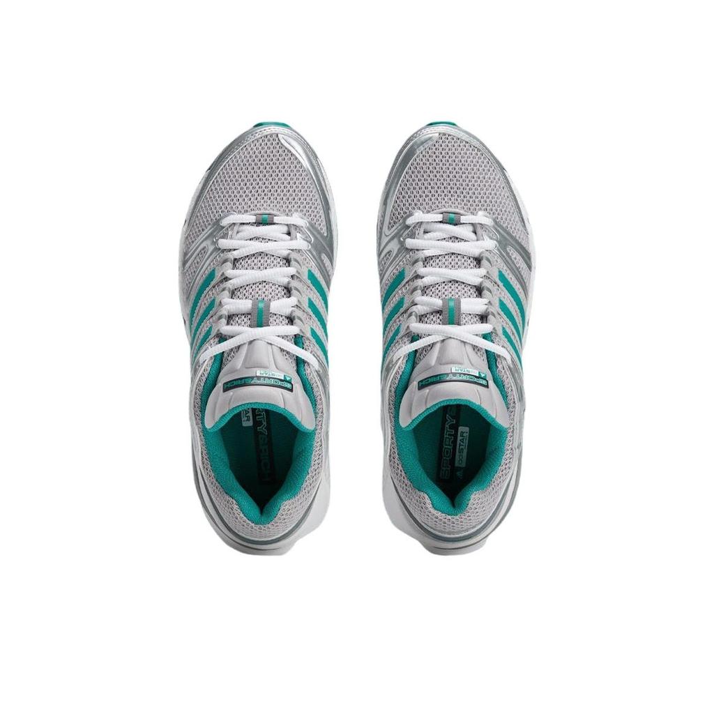 Спортивные и Богатые x adidas Adistar Control 5 Серебристый Чистый Бирюзовый Унисекс Кроссовки Серый-Два IH9708