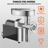 VEVOR Meat Grinder, 6 Lbs/Min Capacity Electric Meat Grinders with Blade, Grinding Plate, Sausage Maker