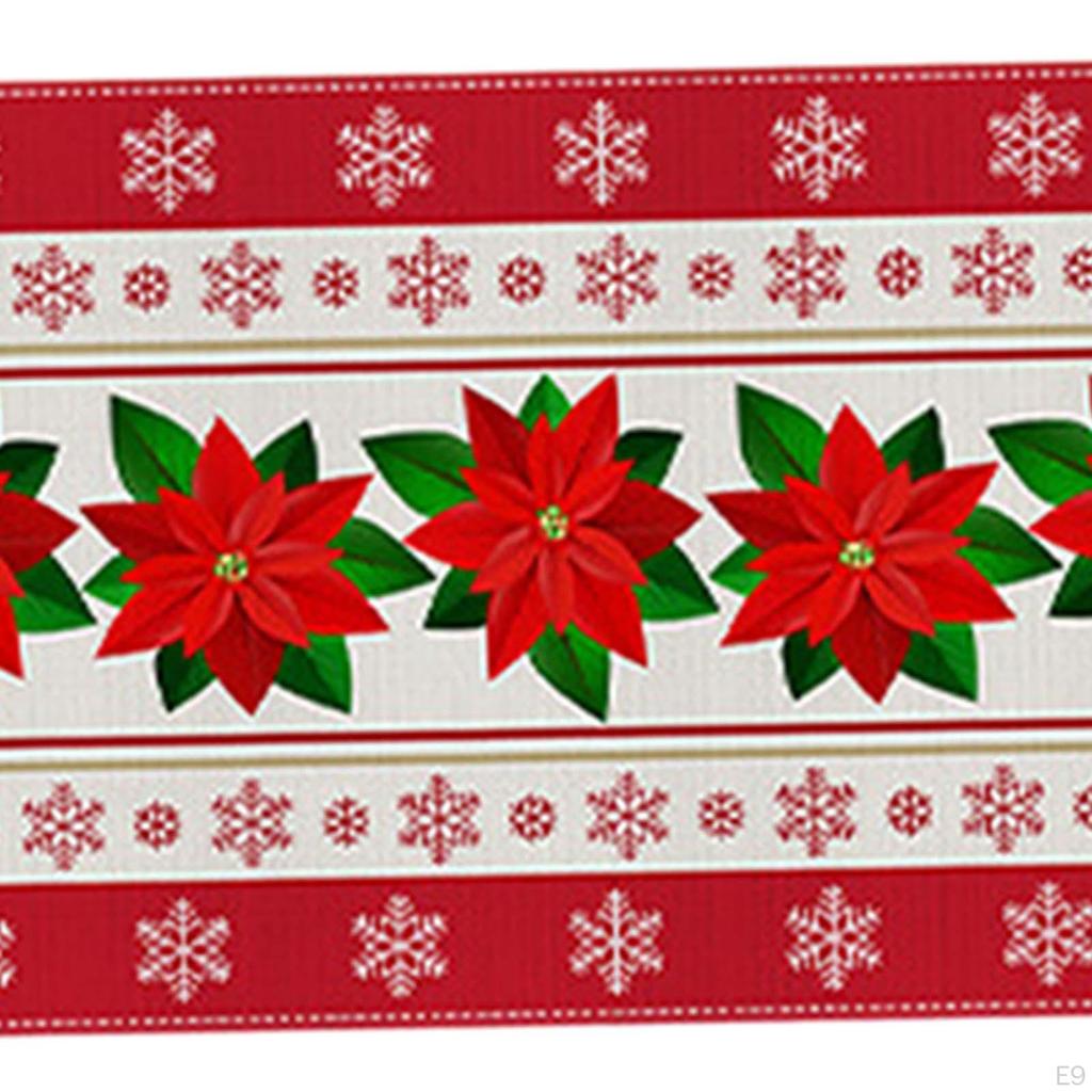 Christmas Table Runner - Stylish Holiday Decoration for Dining Dresser