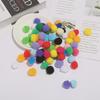 Colored Polypropylene Cotton Pom Poms for DIY Crafts & Decorations