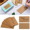 Postcards Kraft Paper Cards "Thank You For Your Order" "Thank You For Supporting My Small Business"