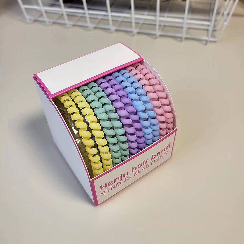 Высокоэластичные женские толстые бесшовные резинки для волос - прочный корейский стиль