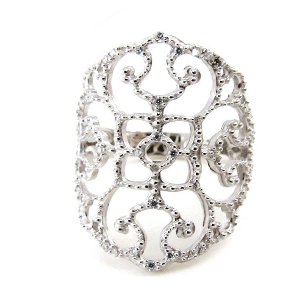 Silver 'Goddess' Ring