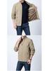 Men's Spring-Autumn Sports Windbreaker: Stand Collar, Cycling/Running Lightweight Jacket, Outdoor Casual Top.