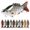 8cm/13g Fishing Lure 10 Color Multi Section Bait Lure Plastic Bait Hard Bait Multi Section Fish