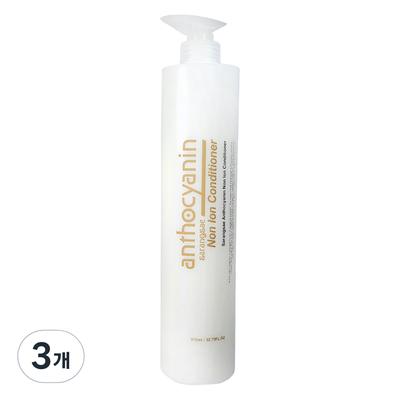 Кондиционер с неионогенной кислотой «Антоцианин», 970 мл, 3 шт.