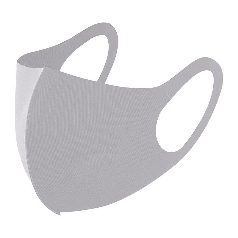 Ледяная шелковая маска, противопыльная хлопковая маска для рта, противотуманная черная стерео 3d маска, респиратор, Хэллоуин, косплей, тушь для ресниц, тушь для ресниц