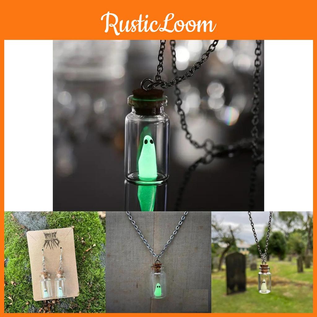 Fashionable Fun And Ghost Bottle Accessory Set Perfect For Halloween And Wear Everyday