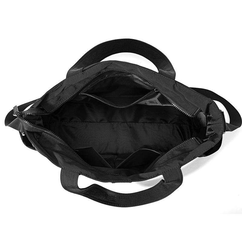 Женская сумка через плечо Мужская сумка кроссбоди Однотонная сумка для покупок Большая вместимость Дорожная сумка