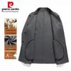 Pierre Cardin Мужское полупальто средней длины из смесовой шерсти