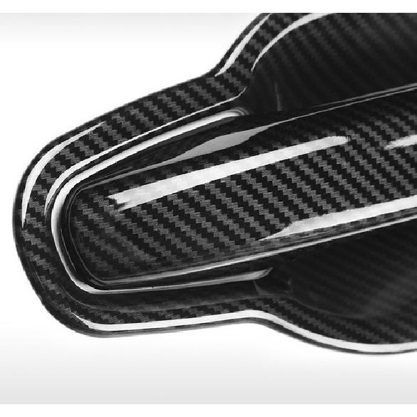 Carbon Fiber Car Exterior Side Door Handle Cover Trim For 2018- Honda Accord