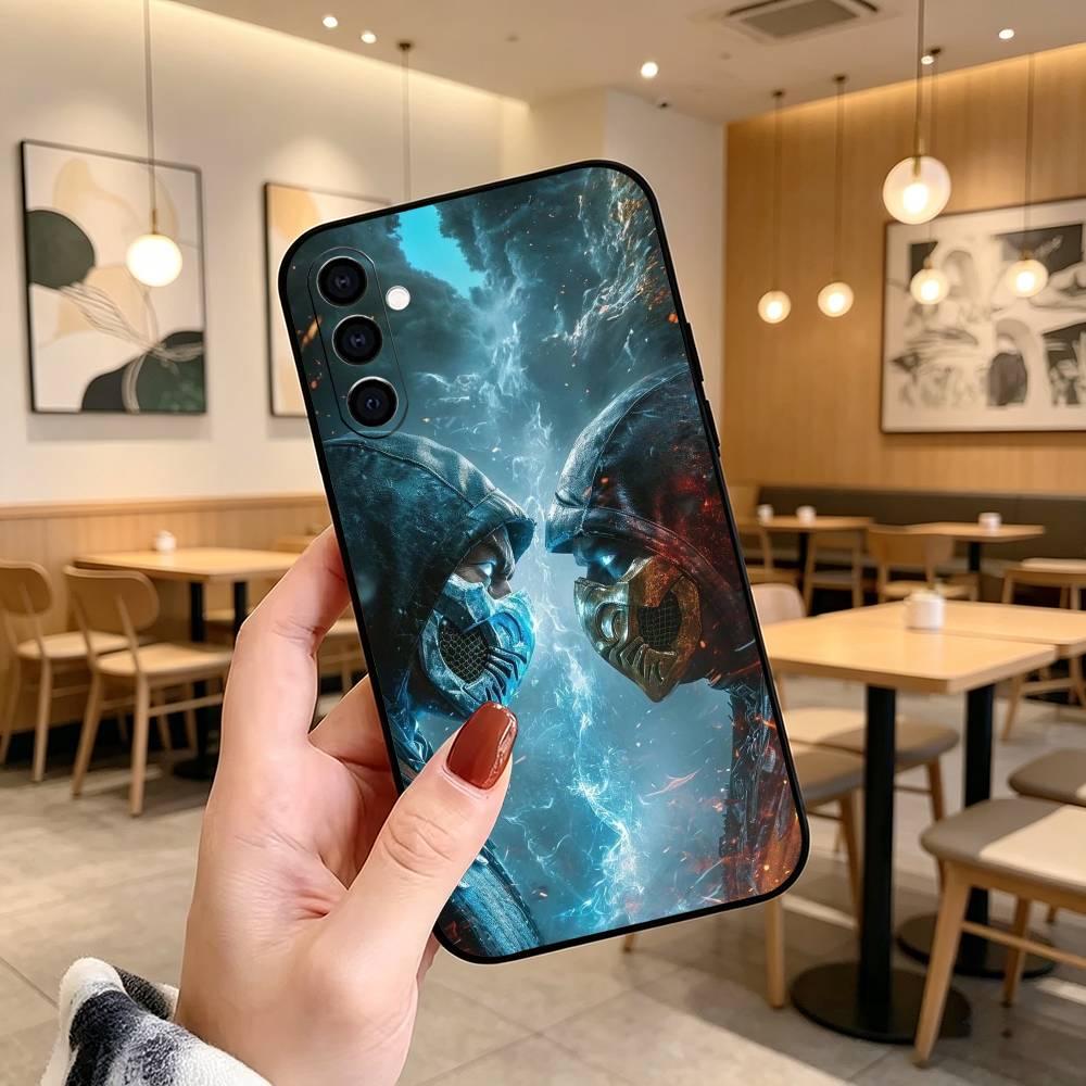 Game M-MortalS K-Kombat Phone Case For Samsung Galaxy A73,A72,A71,A70,A53,A52,A51,Others Soft Black Cover