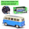 Масштаб 1/24 Welly 1963 Volkswagen T1 Bus, модель автомобиля из сплава, литье под давлением, металлические игрушечные автомобили, модель автомобиля, коллекция высокой имитации, детские подарки