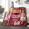 Graduation Celebration 2026 Customize Your Name Blanket Soft Cozy Perfect For Sofa Couch Office Bed Picnics Ideal For All Seasons Modern Style Ideal