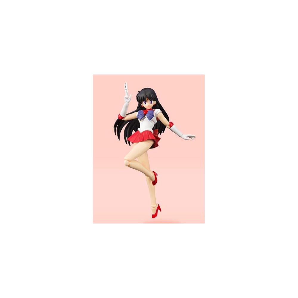 НАРОДЫ ТАМАШИИ SH. Фигурки Sailor Moon Sailor Mars Анимационная цветовая версия 140 мм ПВХ Фигурка