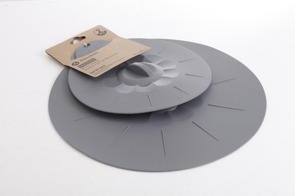 Modern Kitchen Komplet 2 Pokryw Silikonowych 20Cm 30Cm
