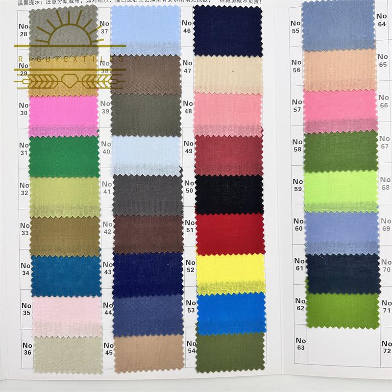 EcoFriendly Blended Linen Cotton Fabric for Garments and Home Textiles
