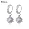 Lindon Women Copper Alloy Zircon Earrings Drop Earrings For Women Wedding Party Gifts